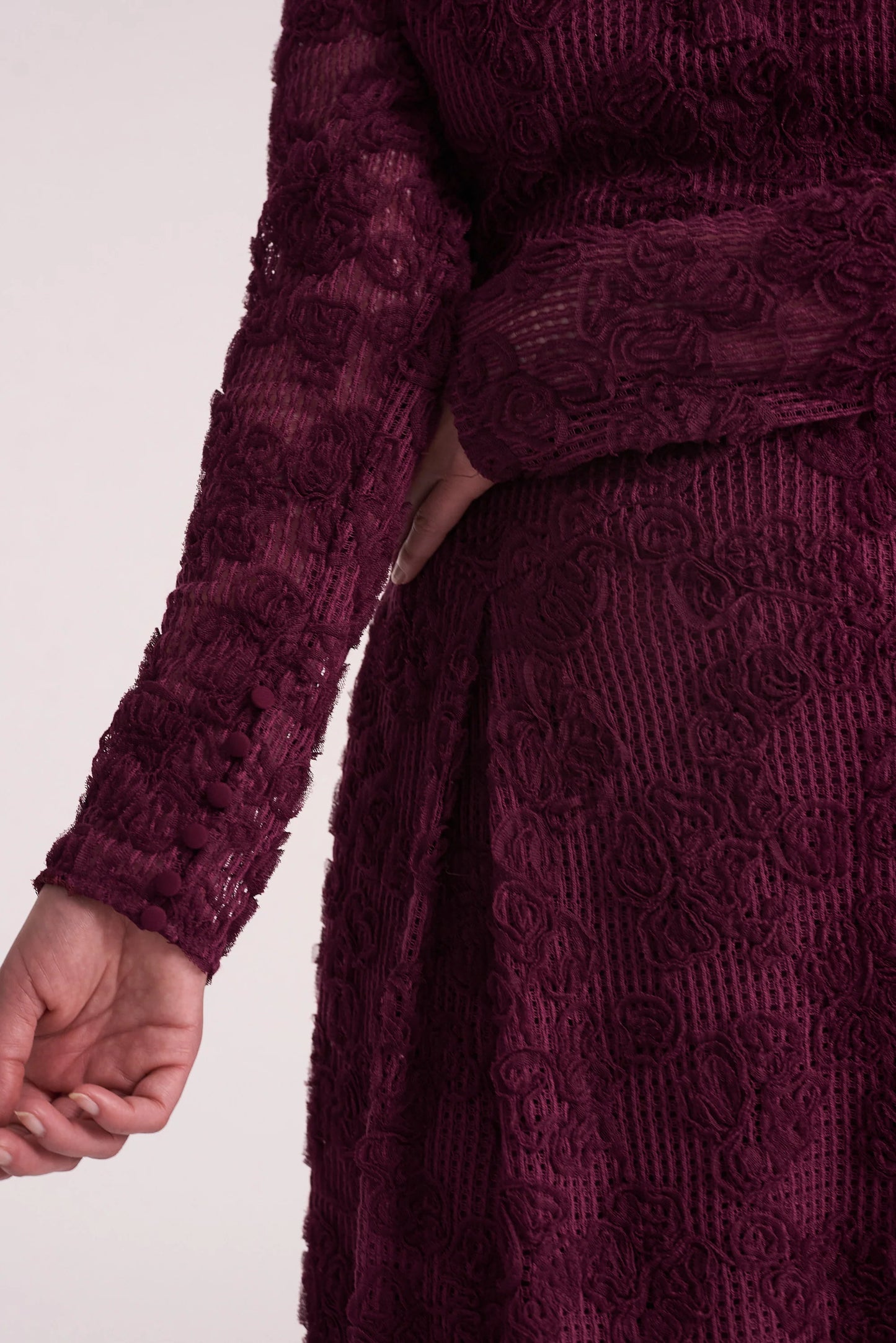 Leilani Dress - Burgundy
