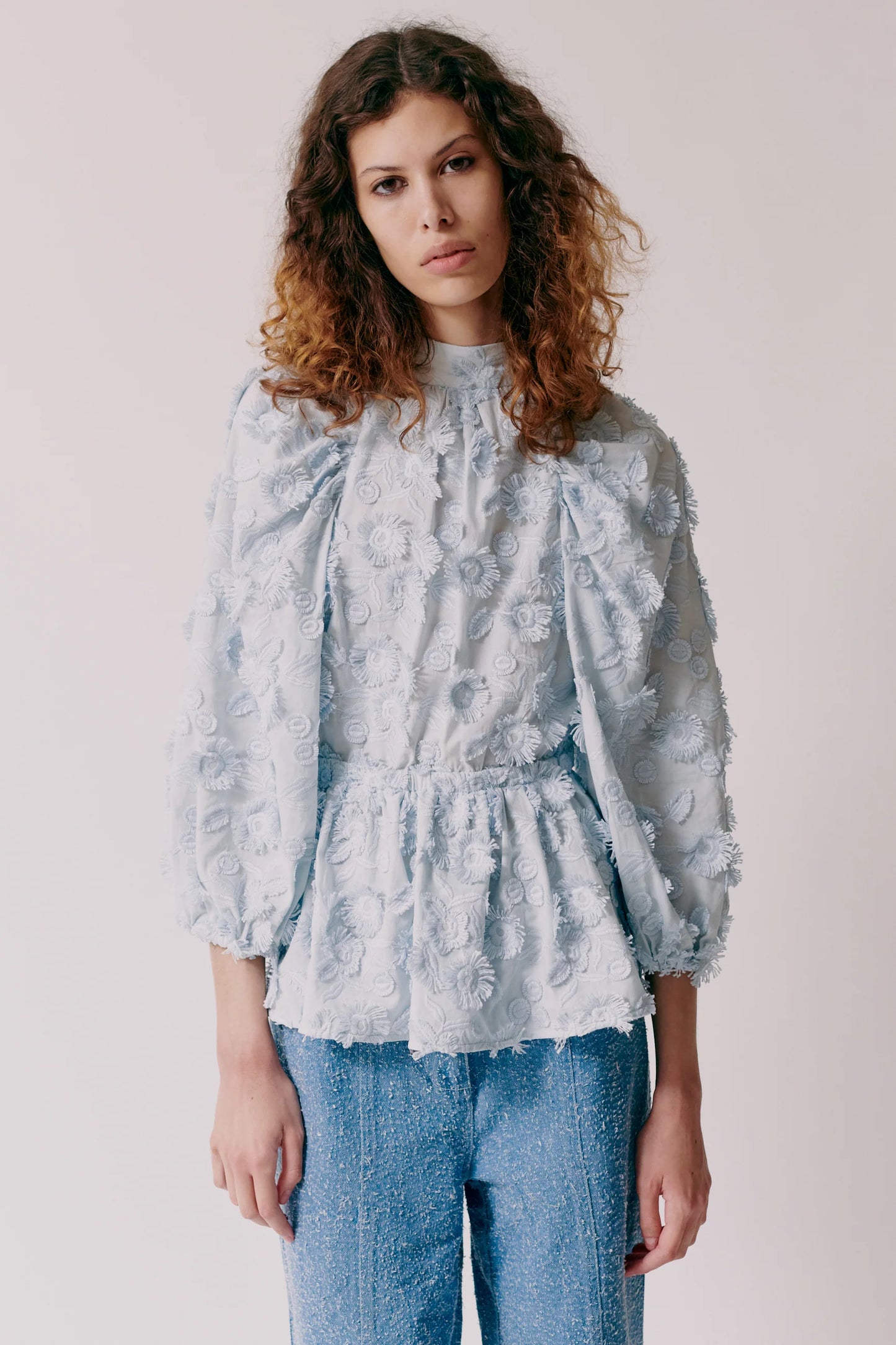 Clemence Top - Blue