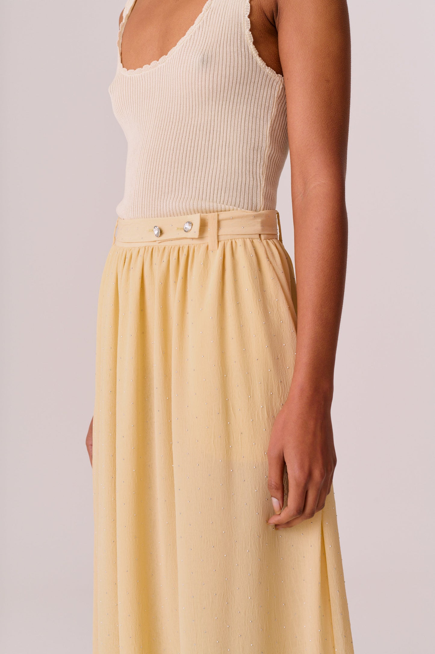 Claudia Skirt - Butter Cream
