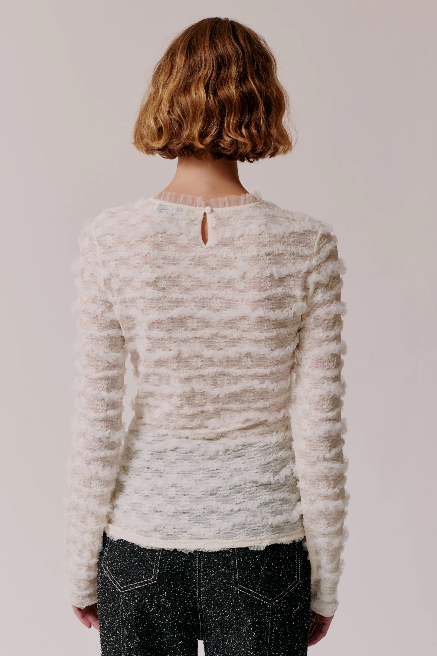Gabrielle Top - Creme