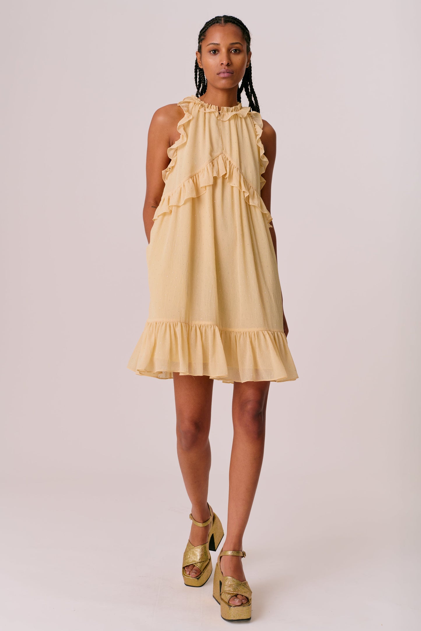 Sasha Dress - Butter Cream