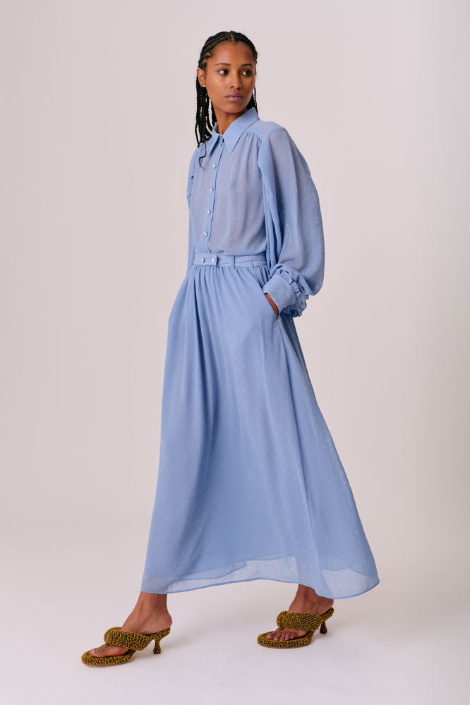 Claudia Skirt - Lavender Blue