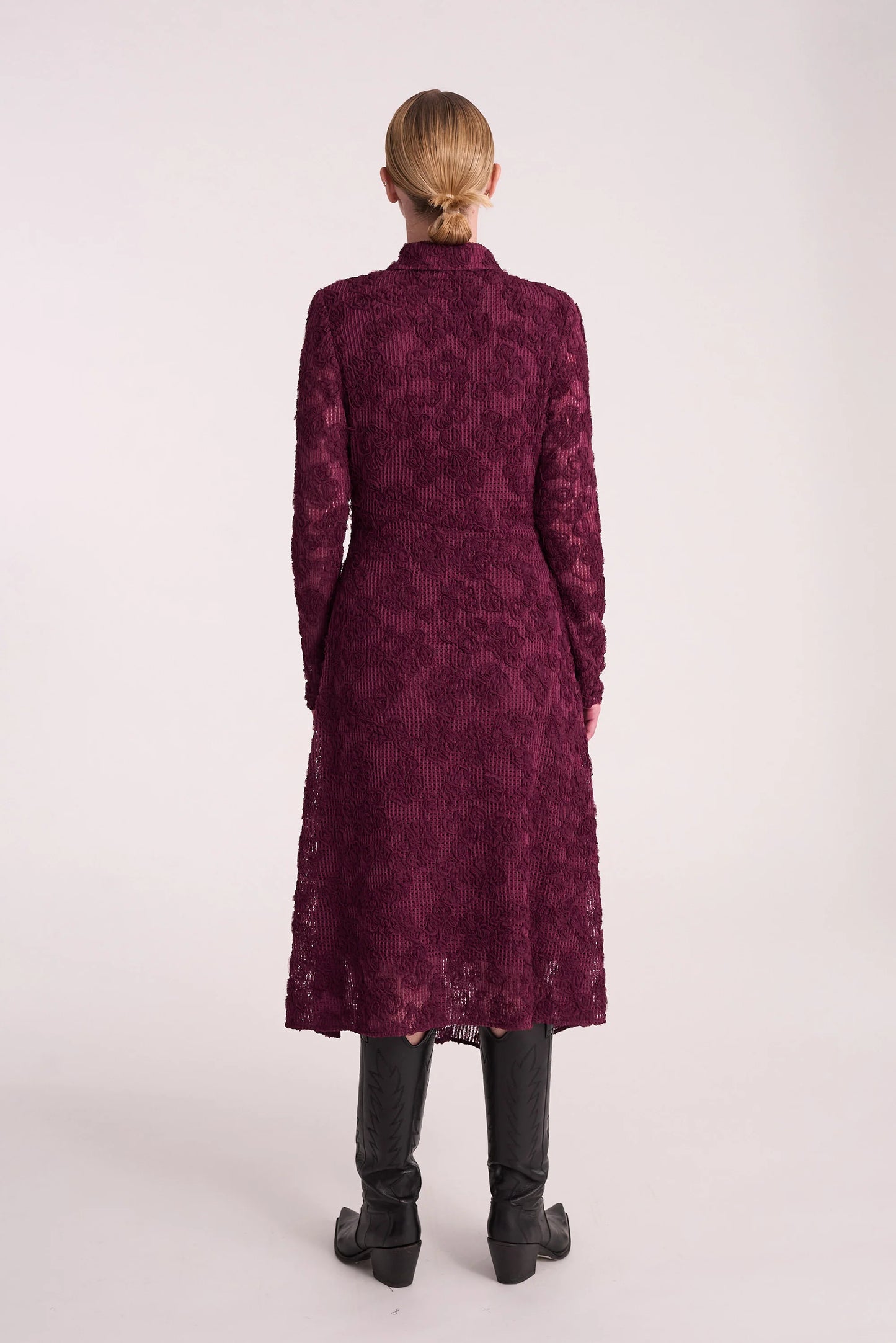Leilani Dress - Burgundy