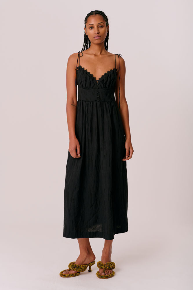 EMBER LONG STRAP DRESS