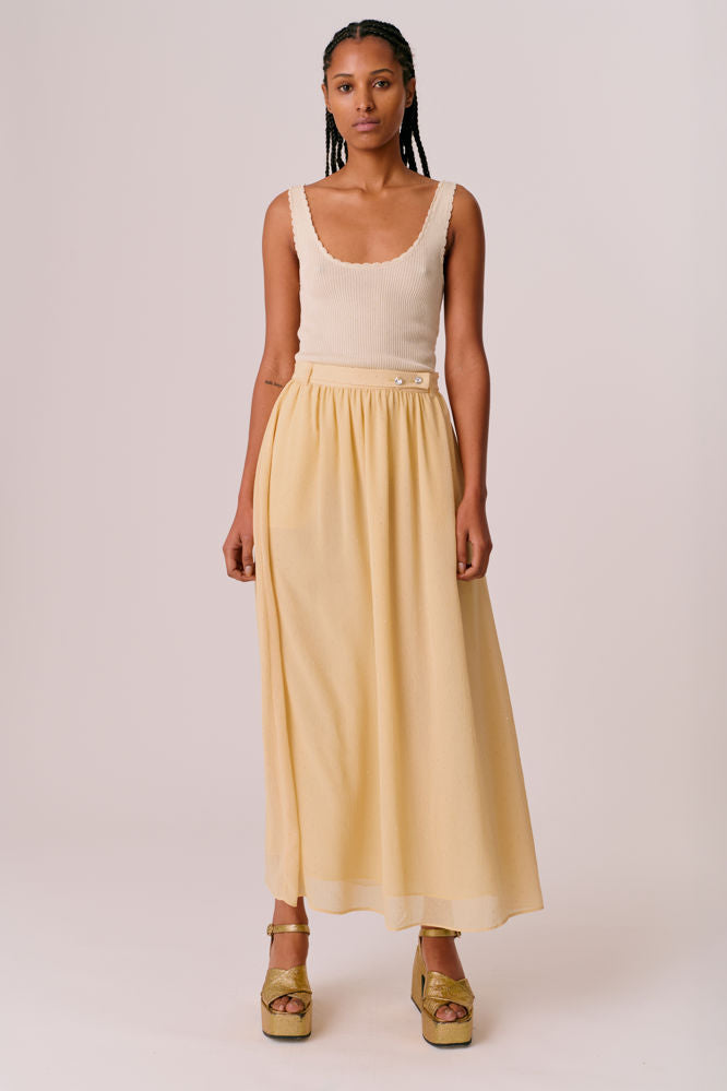 Claudia Skirt - Butter Cream