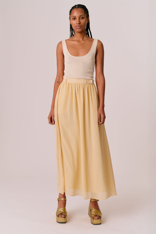 Claudia Skirt - Butter Cream